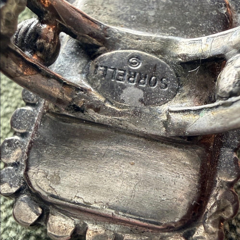 Sorrelli Silver Rectangular Crystal Ring - image 7